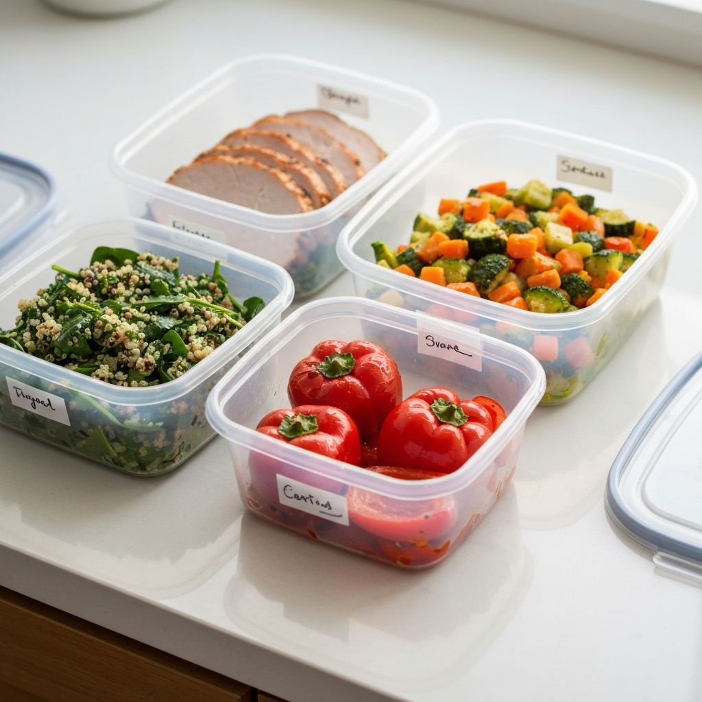 Organización del menú diario